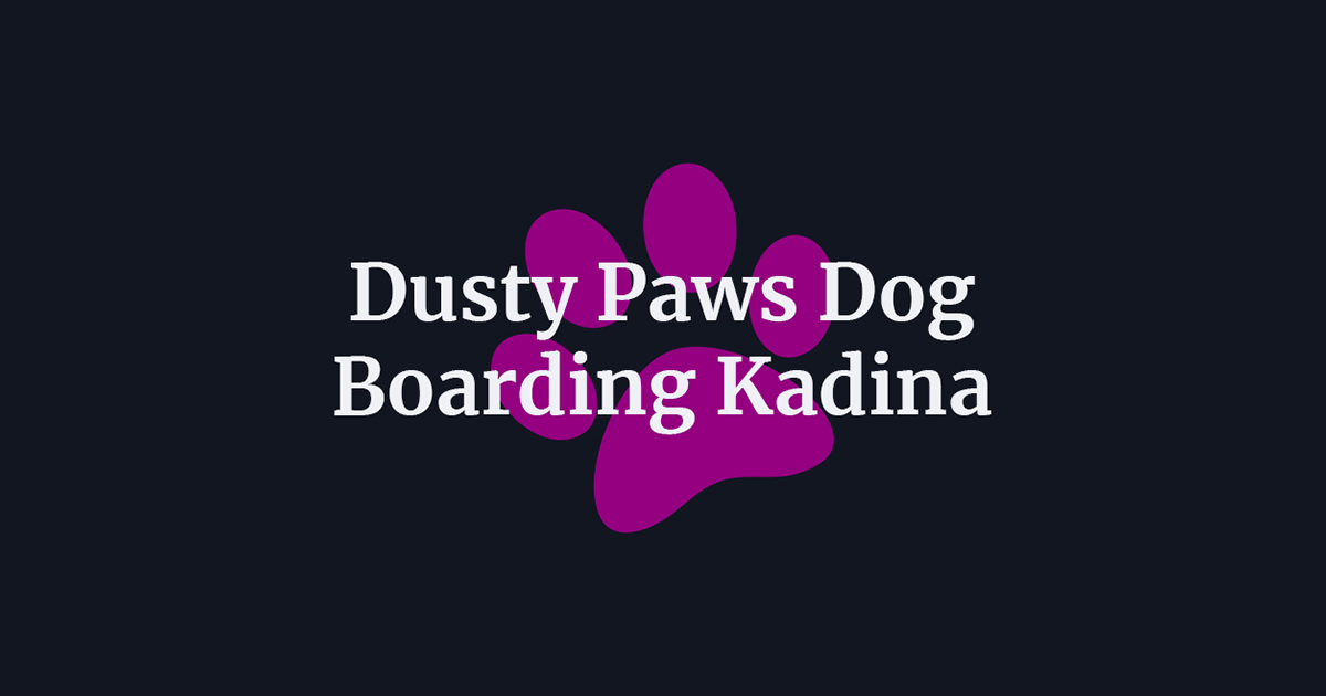 Dusty Paws Dog Boarding